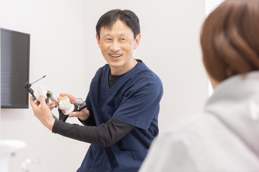 専門医による確かな補綴治療